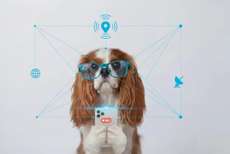 Mapa de geolocalización certificada para videoperitaje